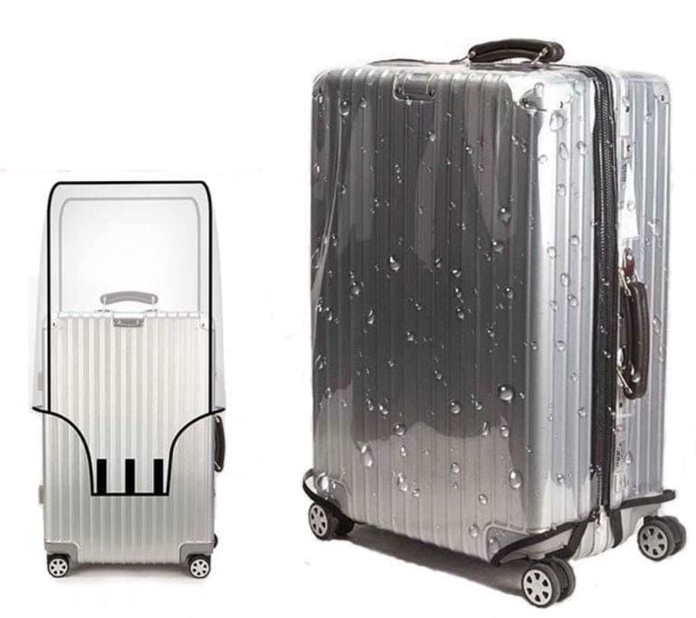 housse de valise transparente imperméable