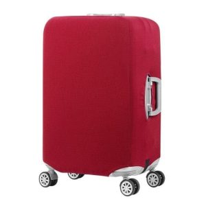 housse de valise travelbasics rouge
