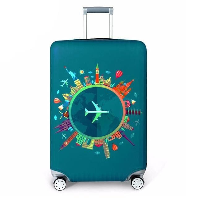 housse de valise world trip