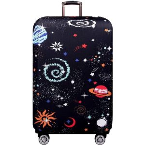 housse valise planètes