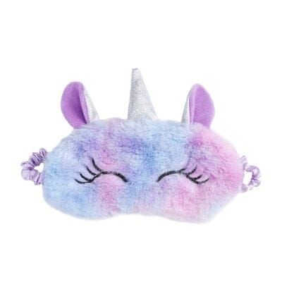 masque de sommeil licorne en peluche