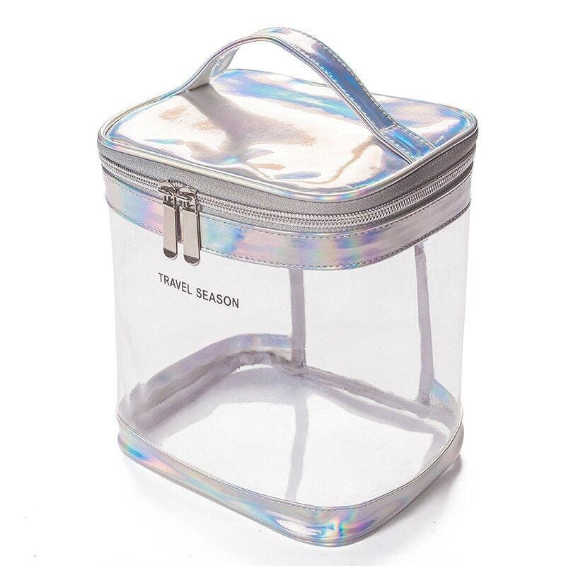 organisateur de maquillage transparent