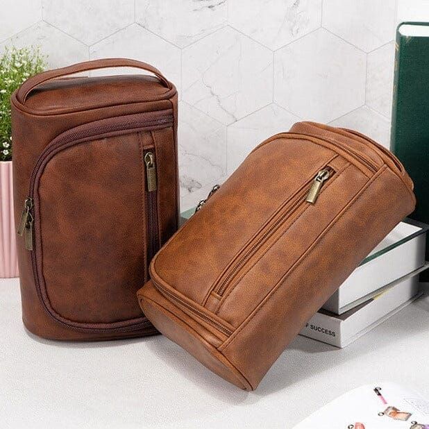 organisateur de toilette vintage unisexe