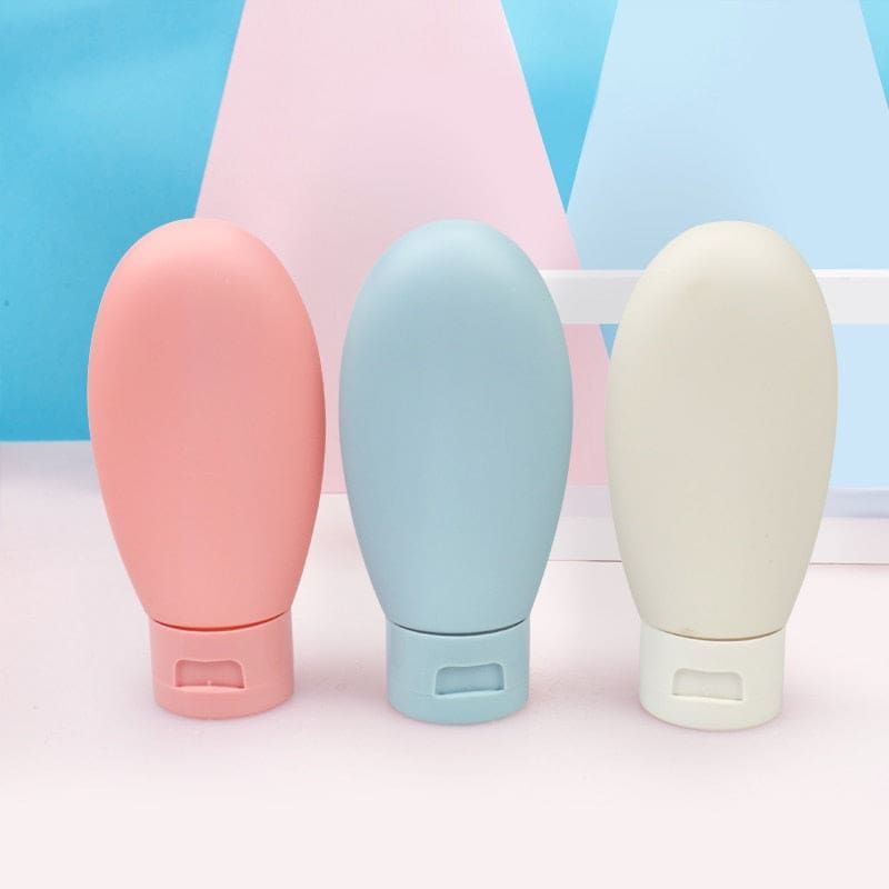 pack de voyage flacons pour soins corporels