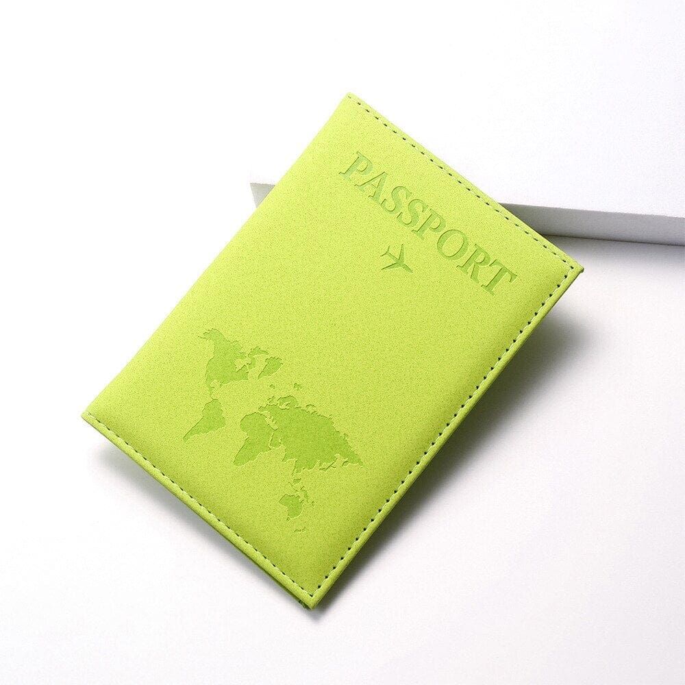 passeport élégant mappemonde