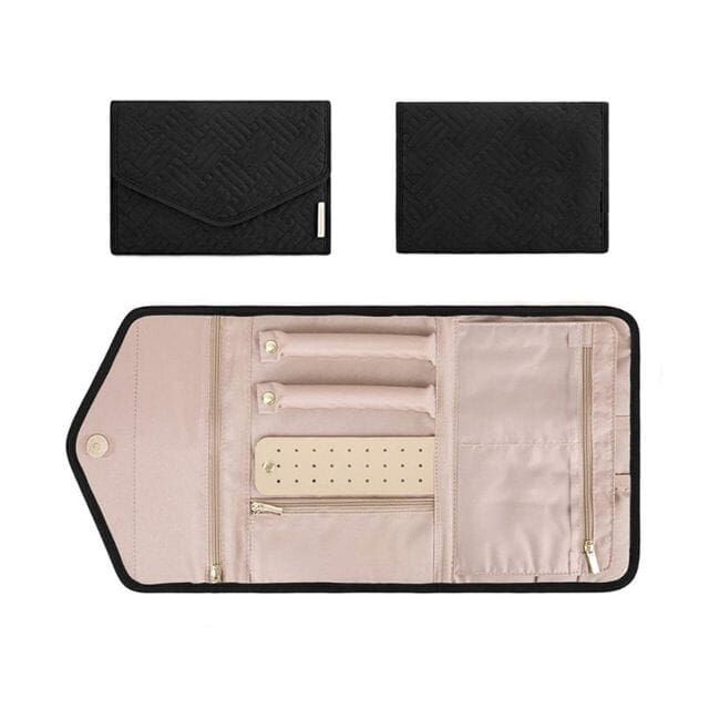 petite trousse à bijoux en tissu vibrant