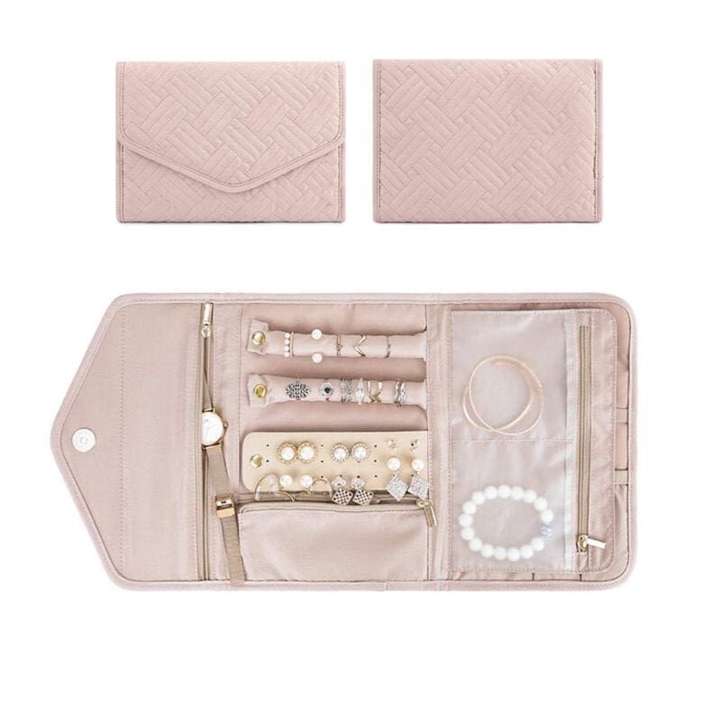Pochette à Bijoux de Voyage Tissus Colorés
