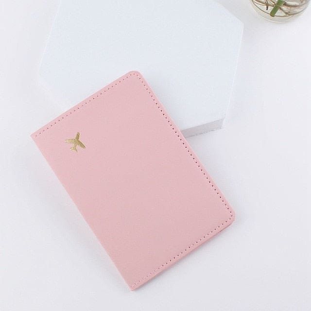 pochette de passeport motif petit avion