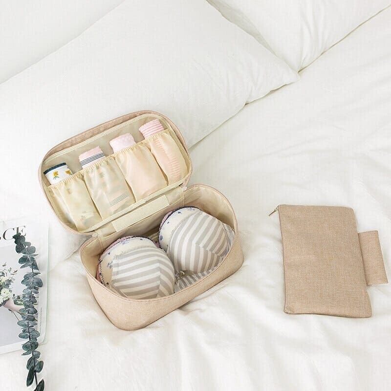 pochette de rangement pour sous-vêtements voyage