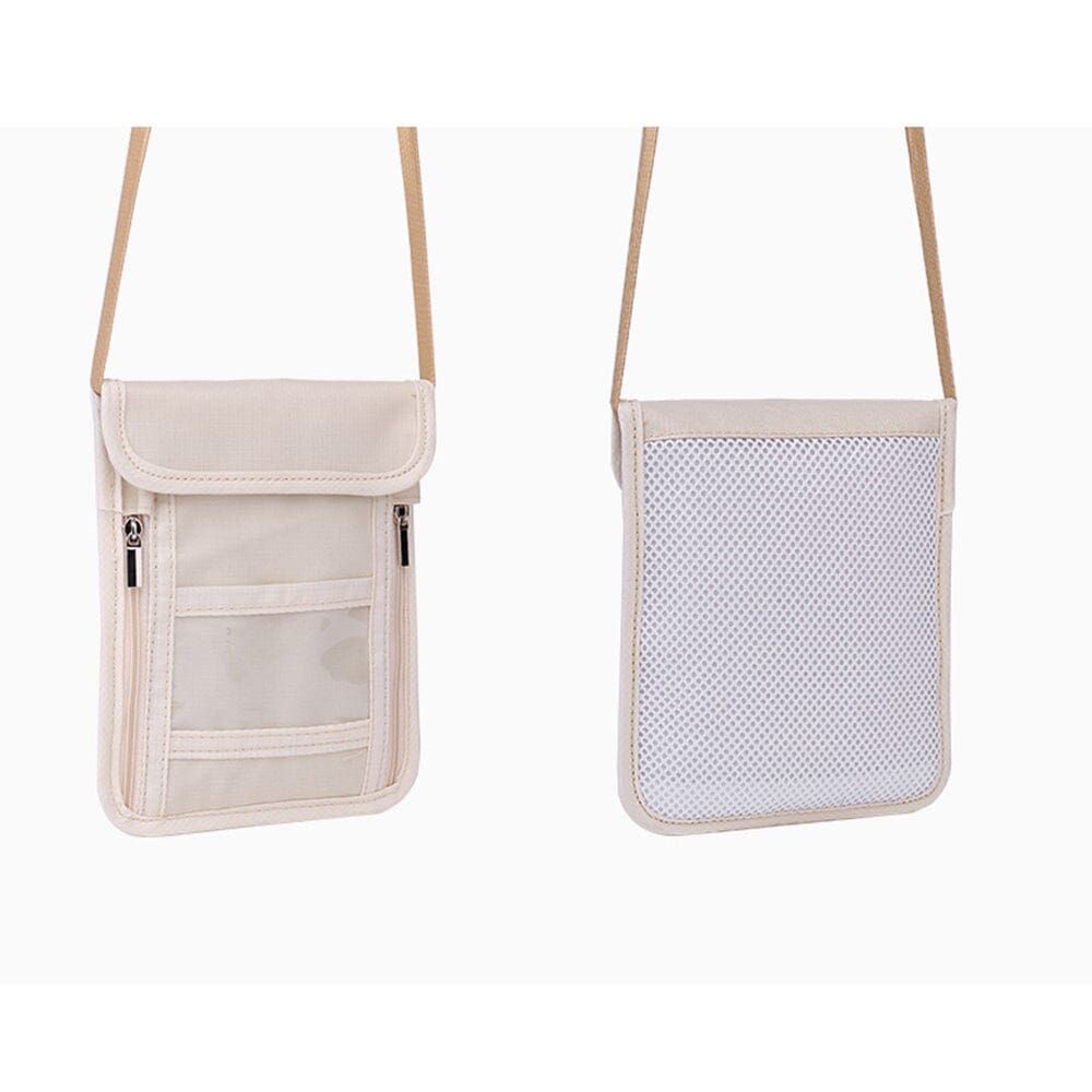 pochette ergonomique pour voyage à porter autour du cou