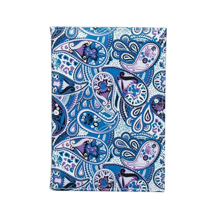 Pochette Passeport Voyage Motif Paisley