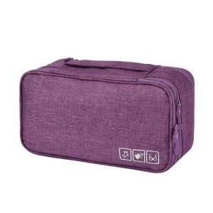 Pochette Sous-Vêtements de Voyage TravelBasics Violet
