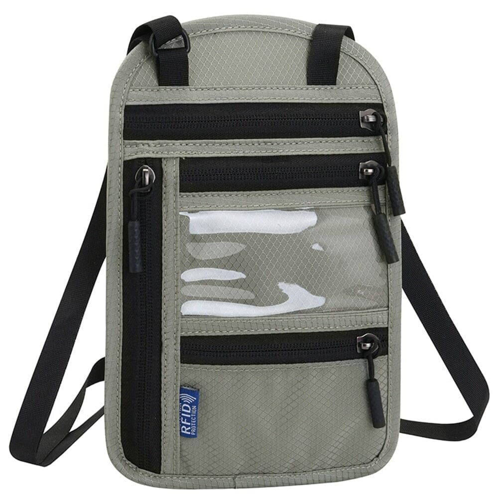 pochette tour de cou pour voyages organisés