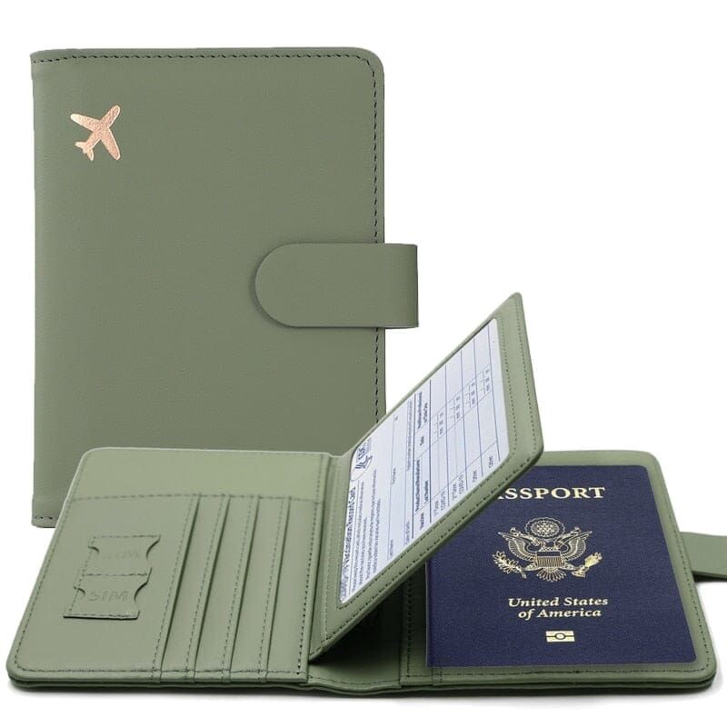 portefeuille compact anti RFID pour transport sécurisé
