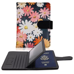 Portefeuille de Voyage Femme Fleurs