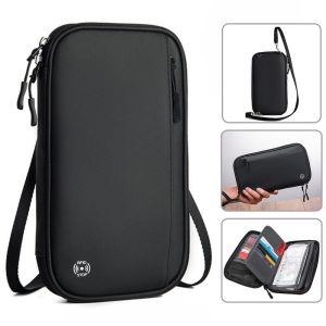 Portefeuille de Voyage RFID Blocker