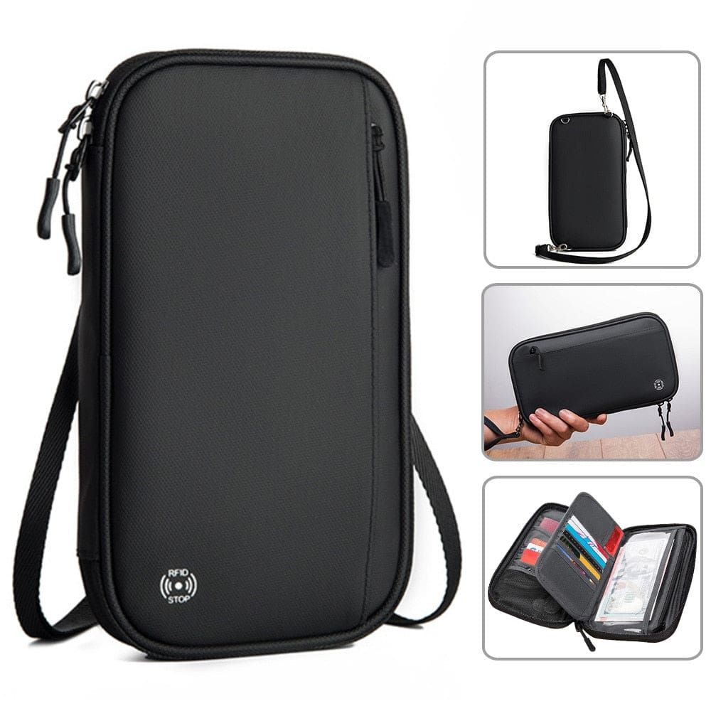 Portefeuille de Voyage RFID Blocker