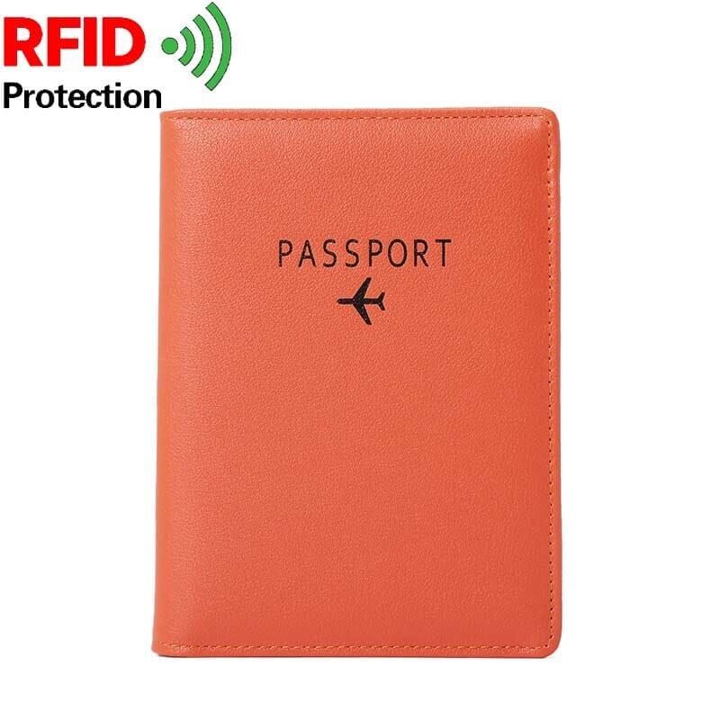 portefeuille RFID pour passeport et documents