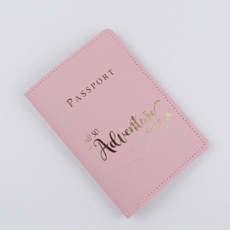 protection passeport en cuir voyage