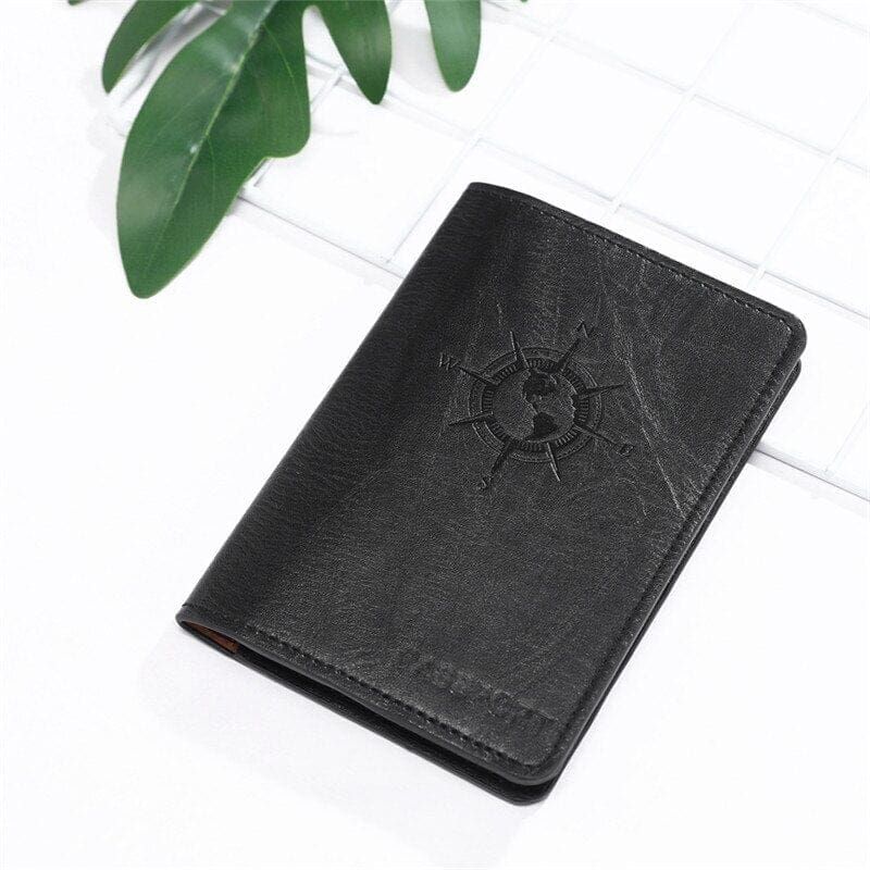 protection pour documents de voyage rose