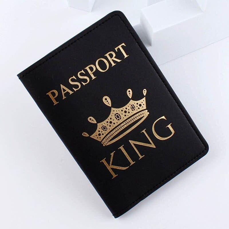 Protège-Passeport Couple King Queen