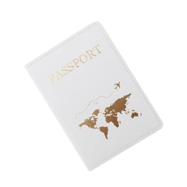 protège passeport en cuir élégant
