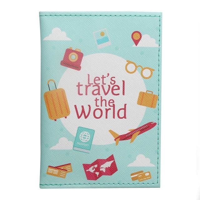 protège-passeport let’s travel the world