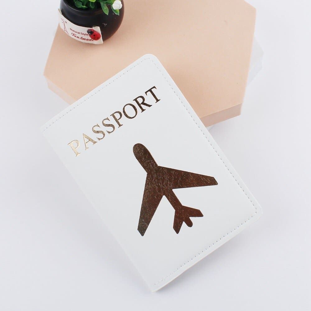 protège passeport motif gros avion