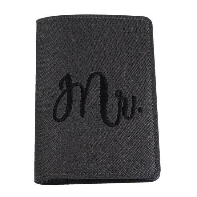 protège-passeport mr noir