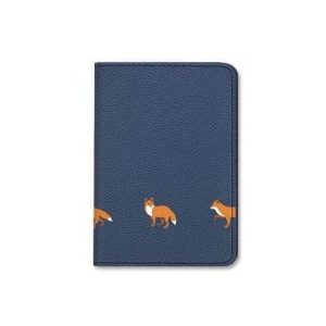 protège-passeport renard roux