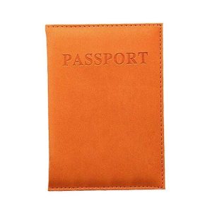 protège-passeport travelbasics orange