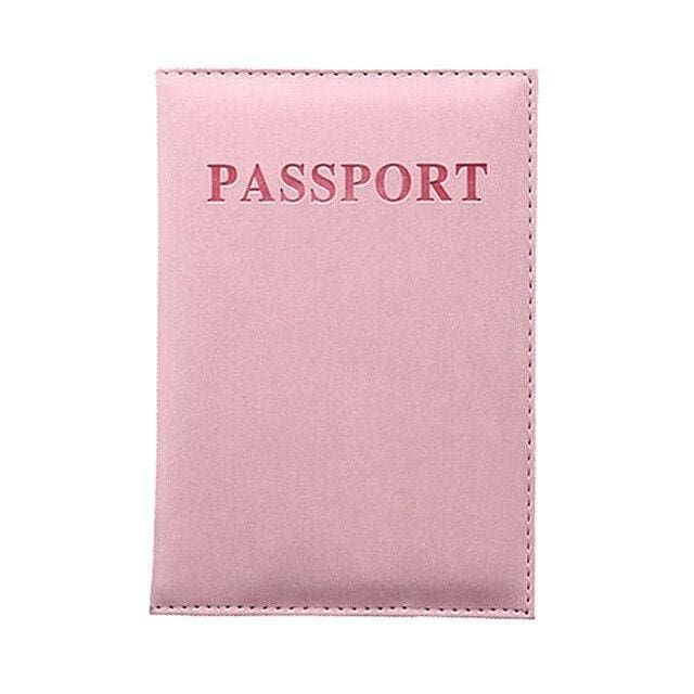 protège-passeport travelbasics rose