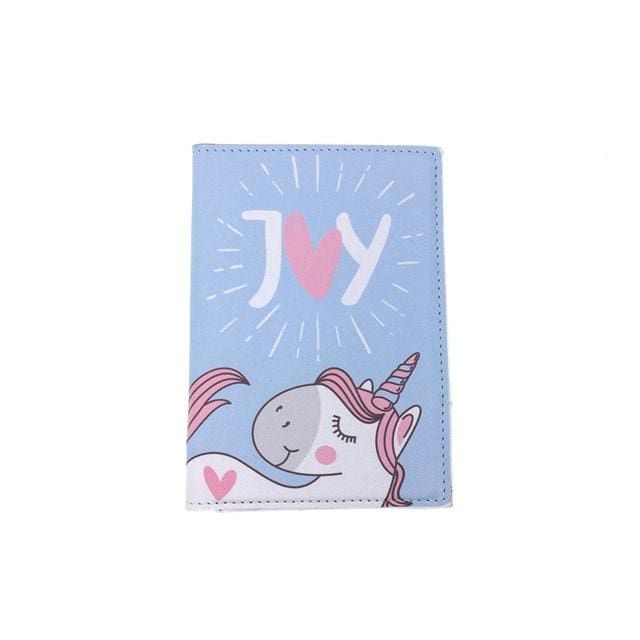 protège-passeport unicorn joy