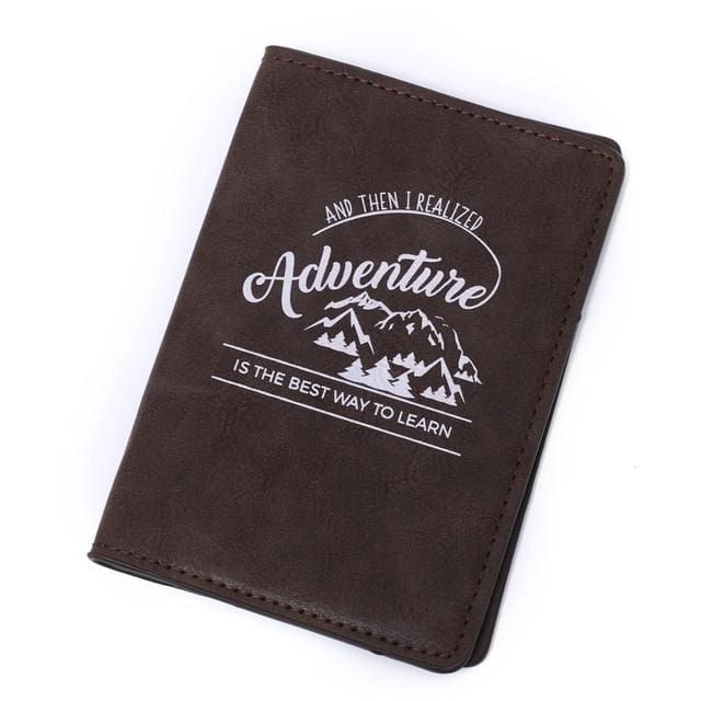 protège-passeport vintage aventure
