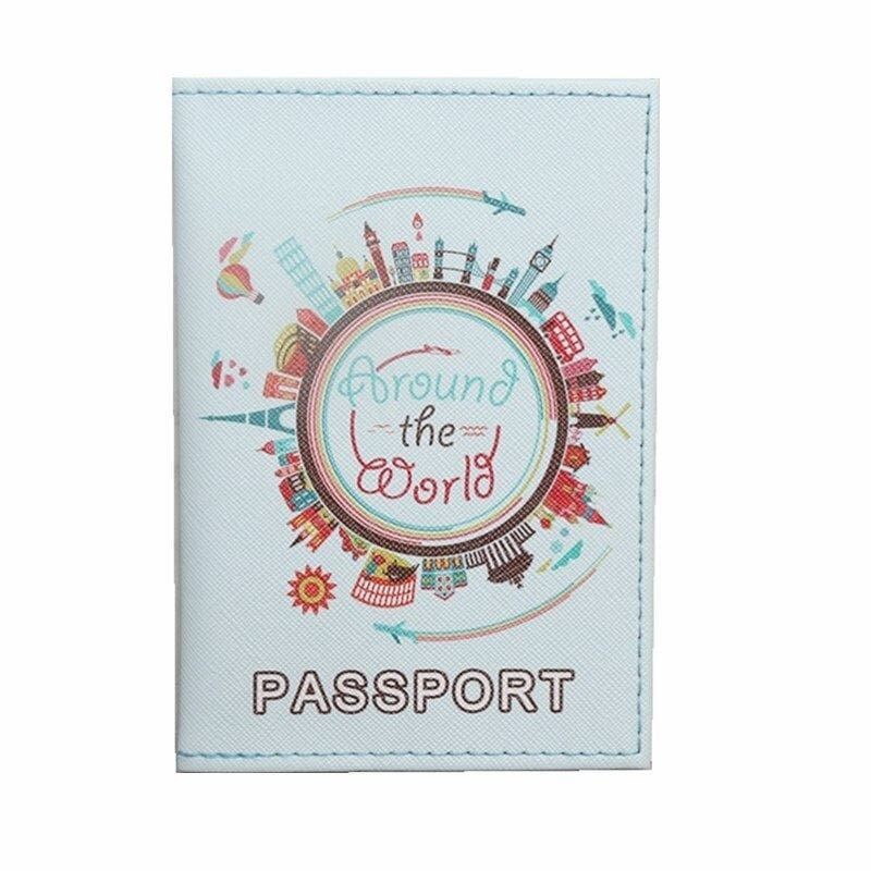 protège-passeport voyageur unique - around the world