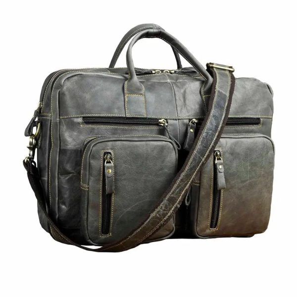 sac à bandoulière en cuir véritable