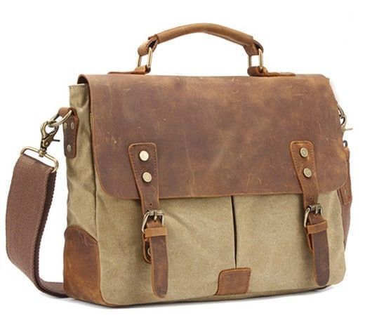 sac à bandoulière vintage en cuir