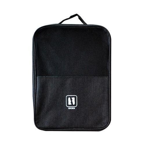 sac à chaussures de voyage travelbasics noir