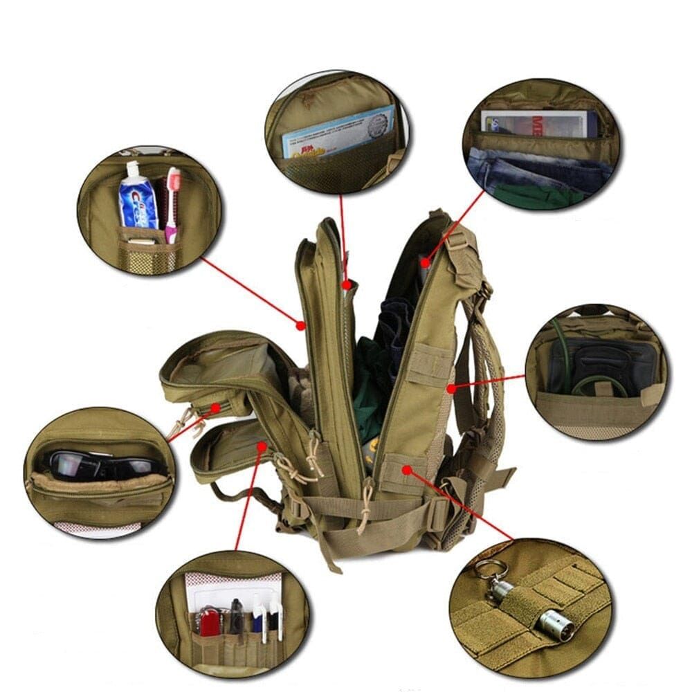 sac à dos adaptable pour randonnées et excursions
