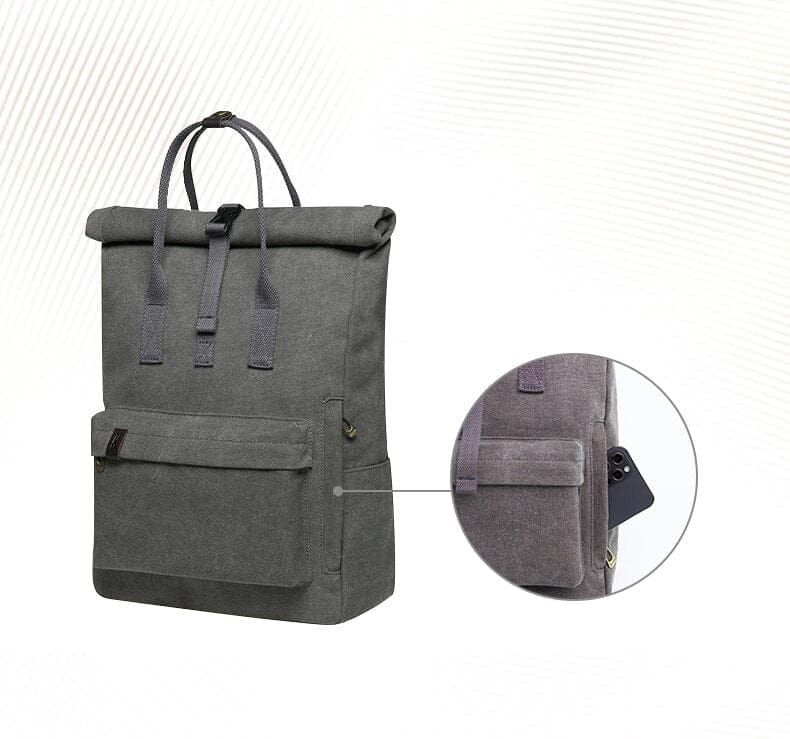 sac à dos avec fermeture roll top
