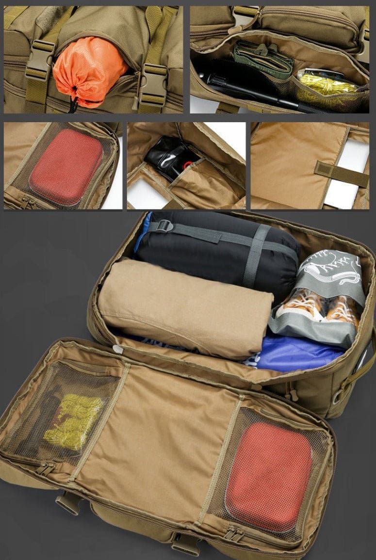 sac à dos camouflage pour un look militaire