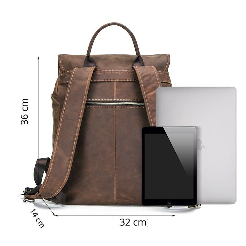 sac à dos d'affaires en cuir