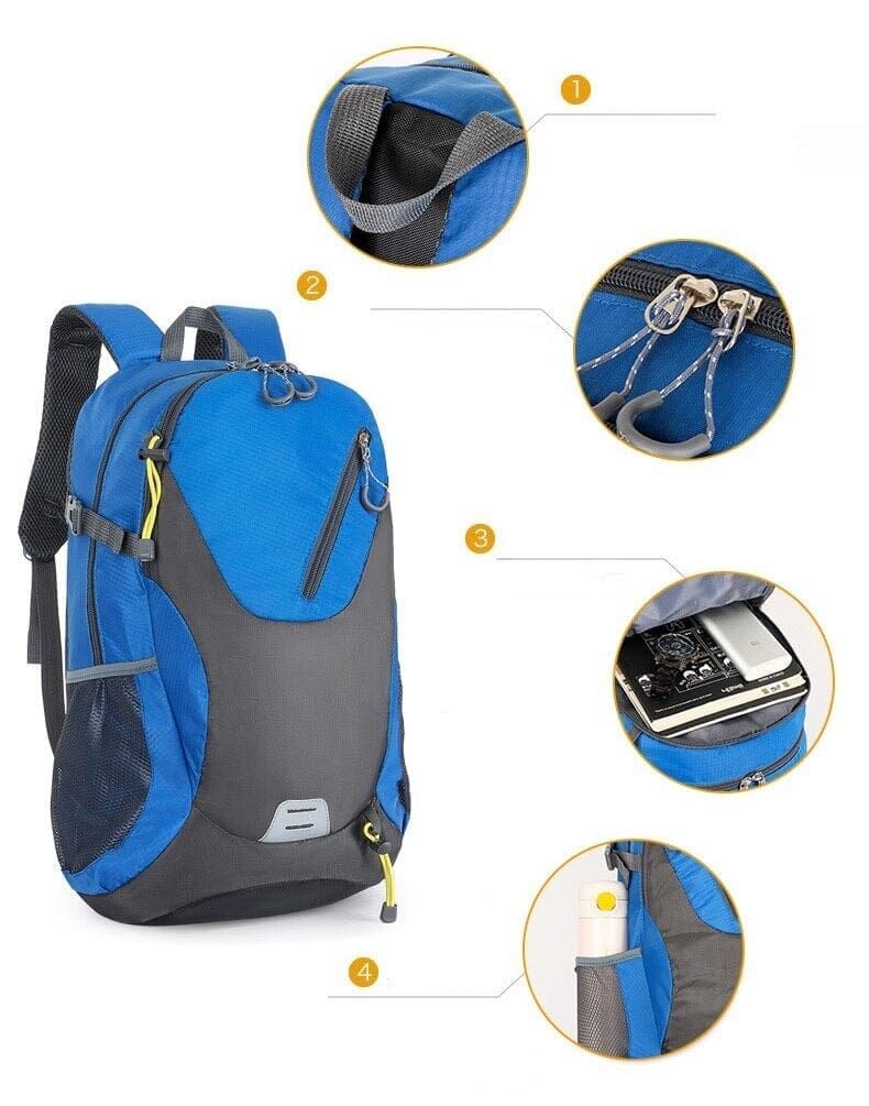 sac à dos de trekking avec sangle ajustable 40L