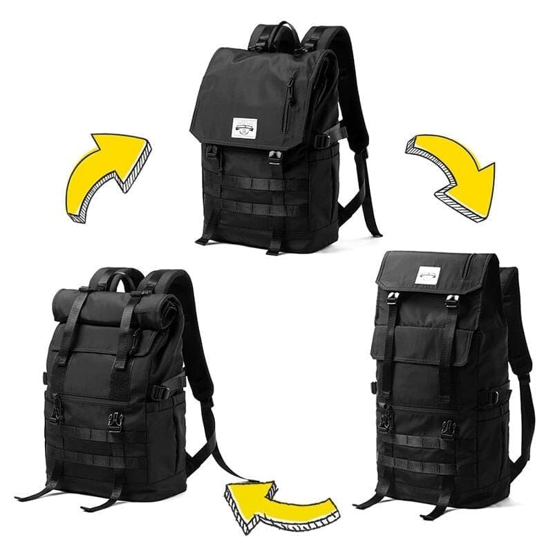 sac à dos de voyage avec plusieurs compartiments
