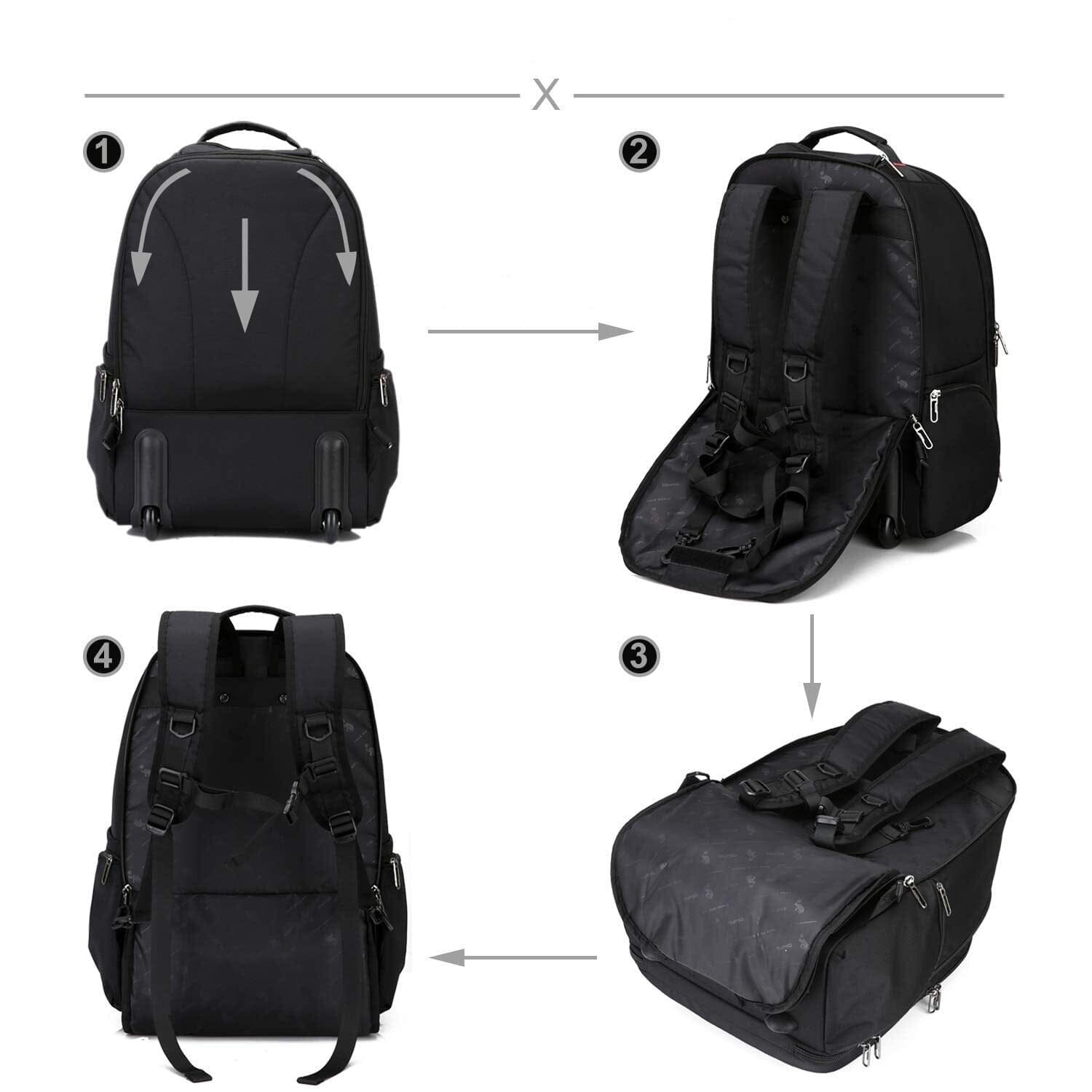 sac à dos de voyage avec roulettes