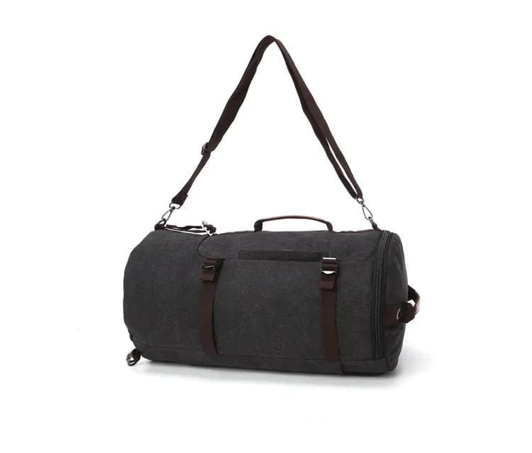 sac à dos de voyage en toile vintage