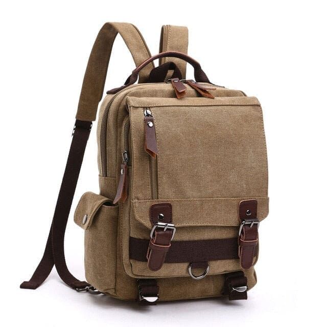 sac à dos de voyage style rétro