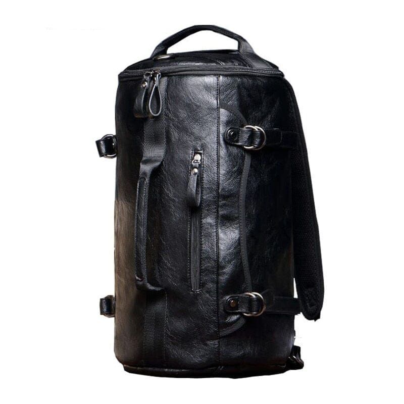 sac à dos de voyage vintage en noir