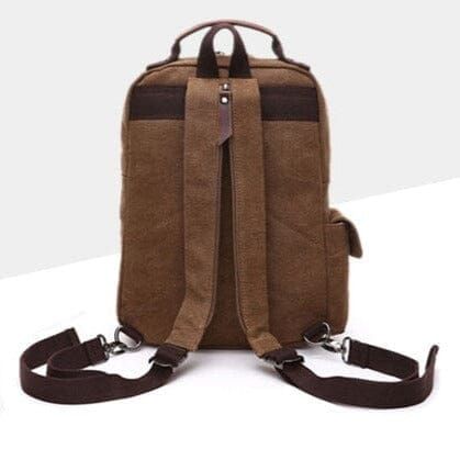 sac à dos décontracté en tissu rétro