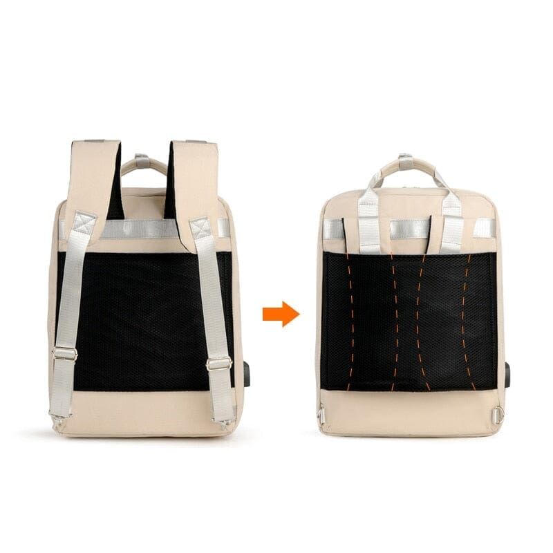 sac à dos élégant pour voyages en avion